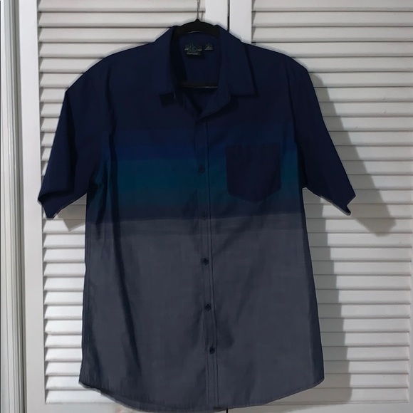 Multi-Colored Button Down Shirt from Burnside - Picture 1 of 4